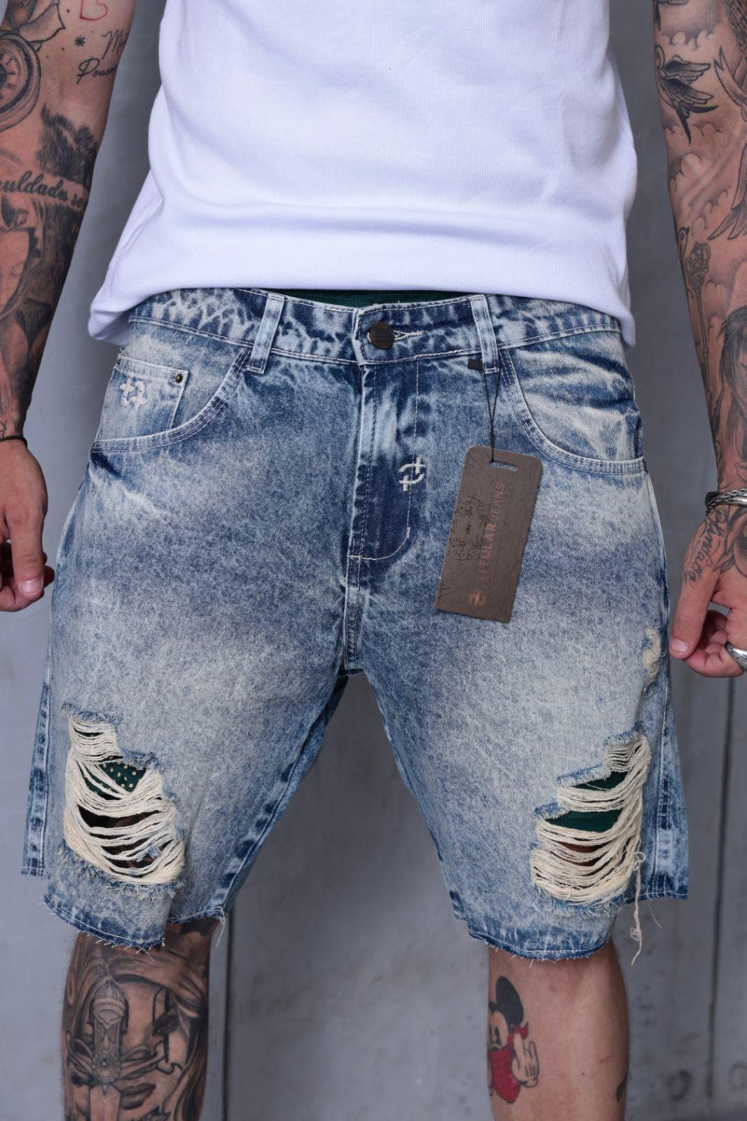 PAIZÃO BERMUDA PRO JEANS ORIGINAL 8